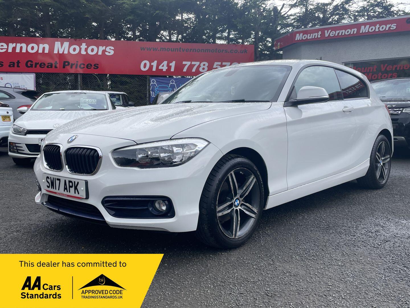 2017 BMW 1 Series in White for sale