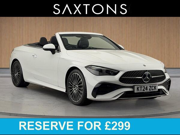 White 2024 Mercedes-Benz CLE Convertible All-wheel drive Automatic