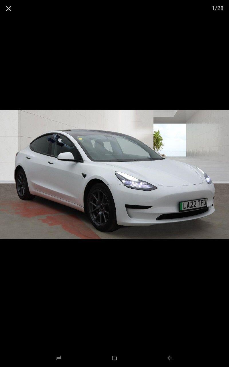 2022 Tesla Model 3 in White for sale