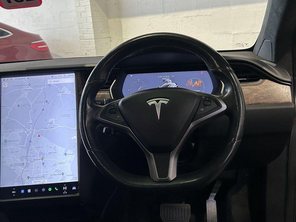 Tesla Model X view 34