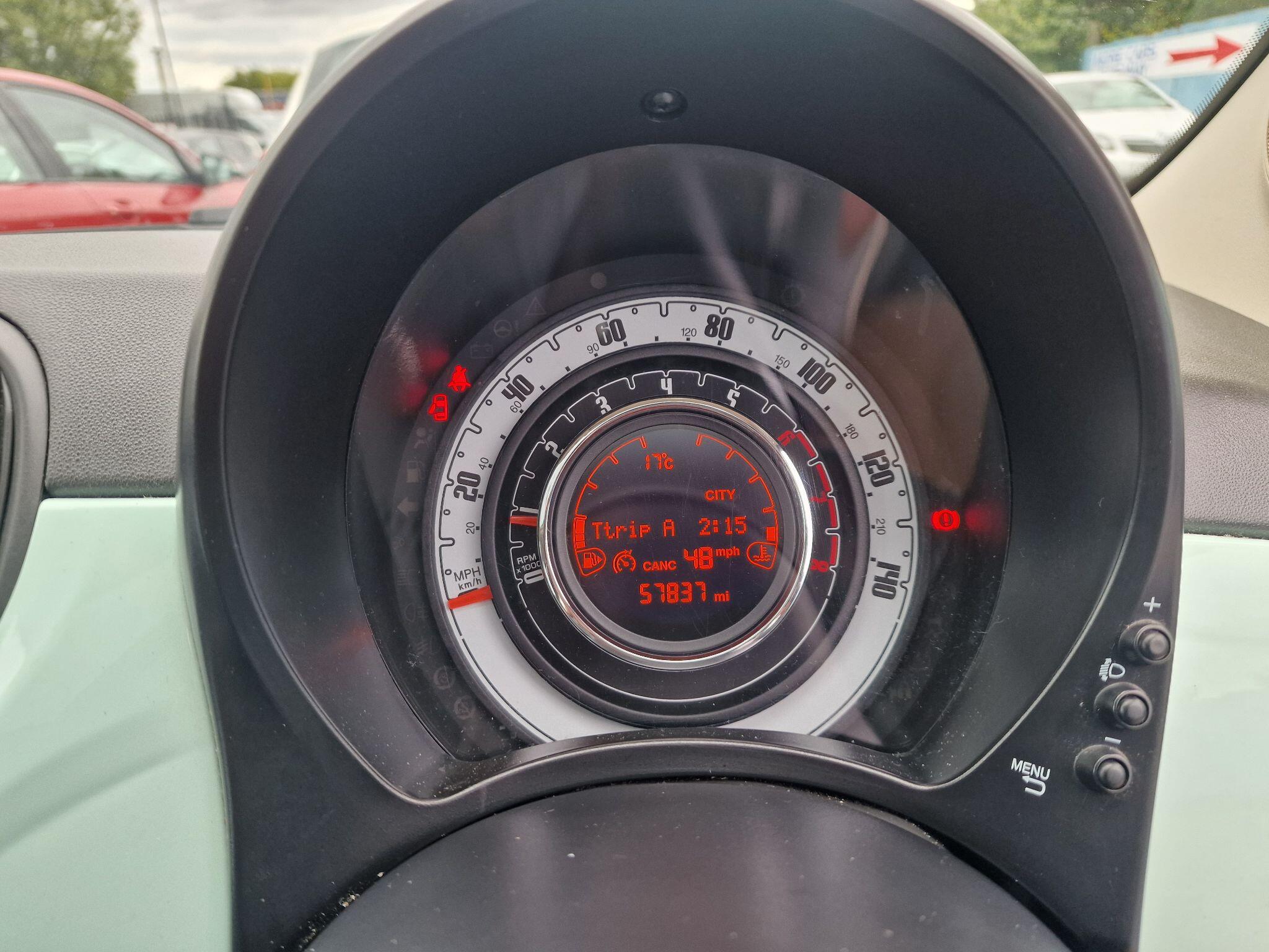 Fiat 500 view 45
