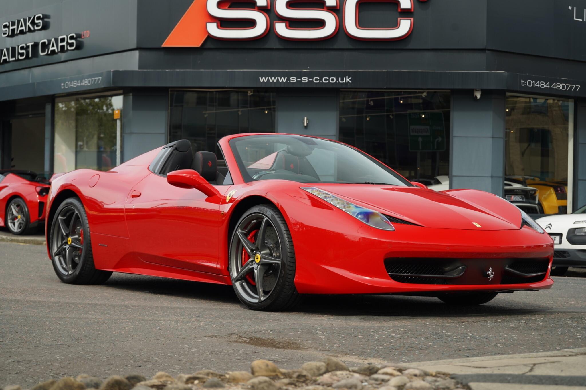 Ferrari 458 view 4