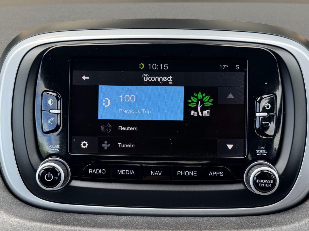 Fiat 500x view 45