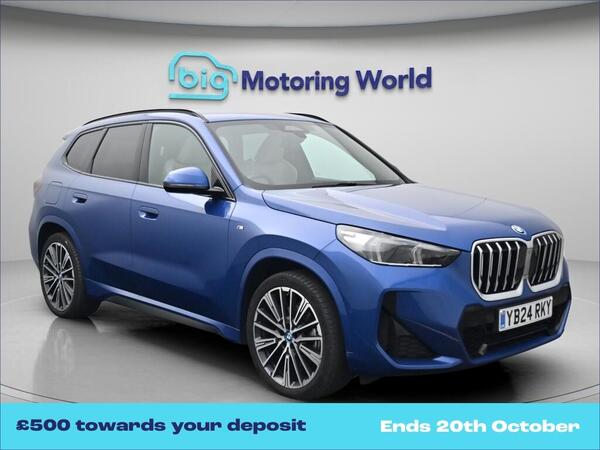 Blue 2024 BMW X1 Estate All-wheel drive Automatic