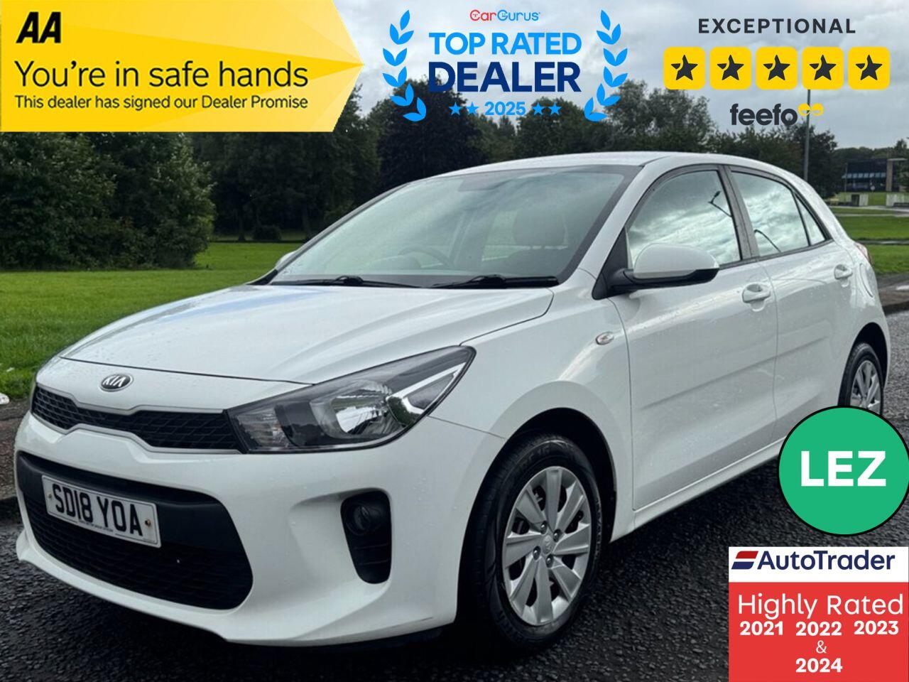 2018 Kia Rio in White for sale
