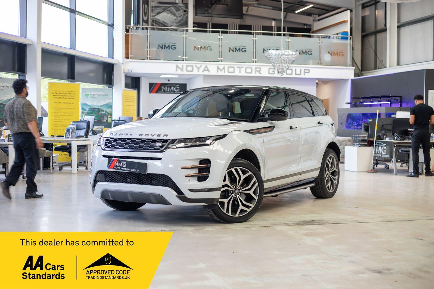 2019 (M reg) Land Rover Range Rover Evoque in White for sale