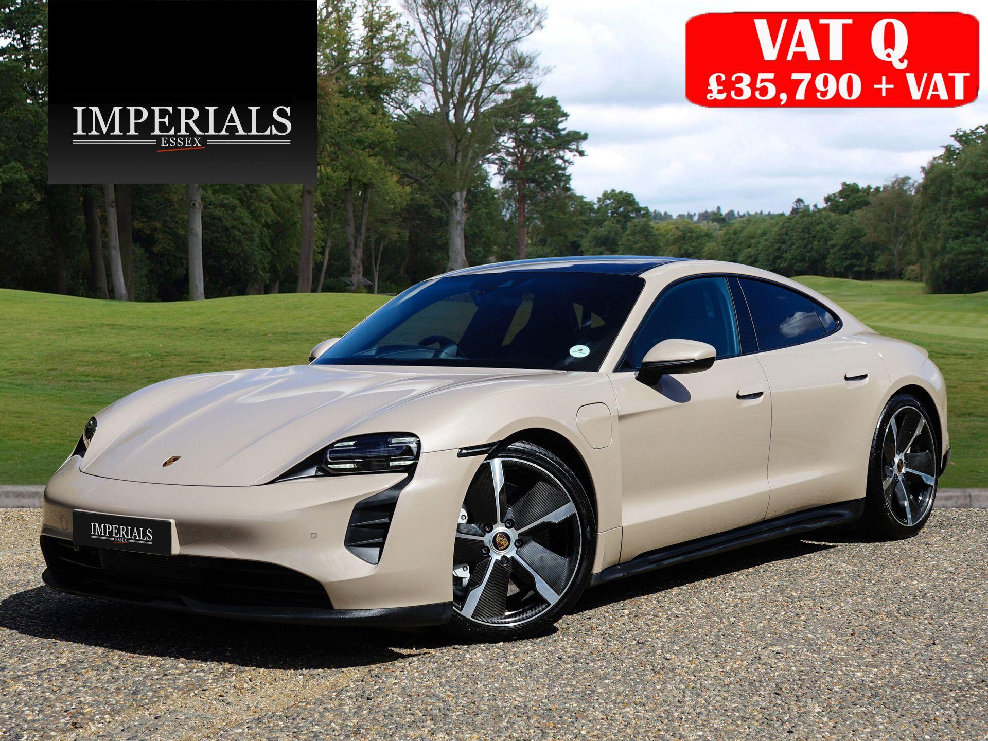 2022 Porsche Taycan in Beige for sale
