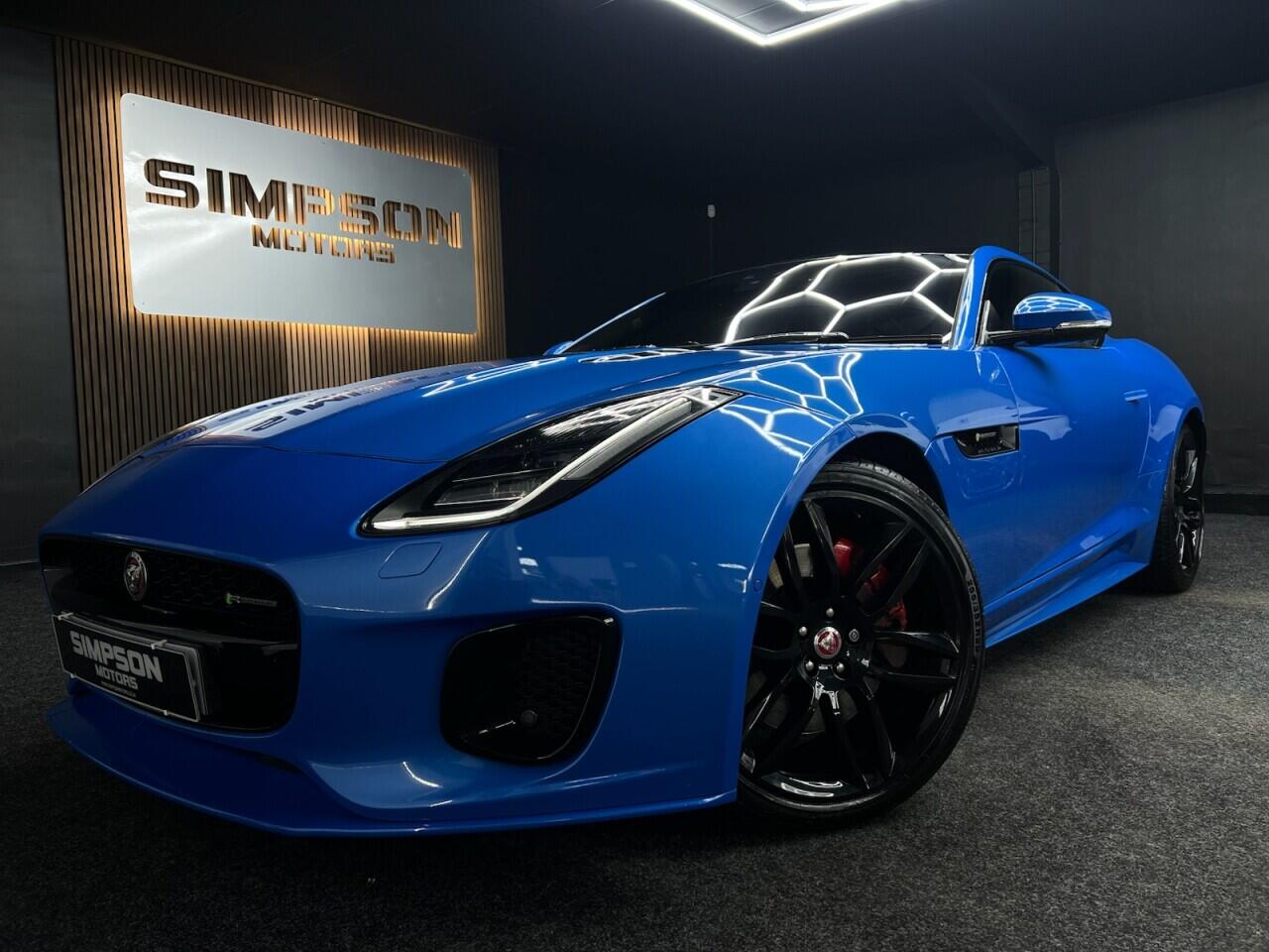 2018 Jaguar F-Type in Blue for sale