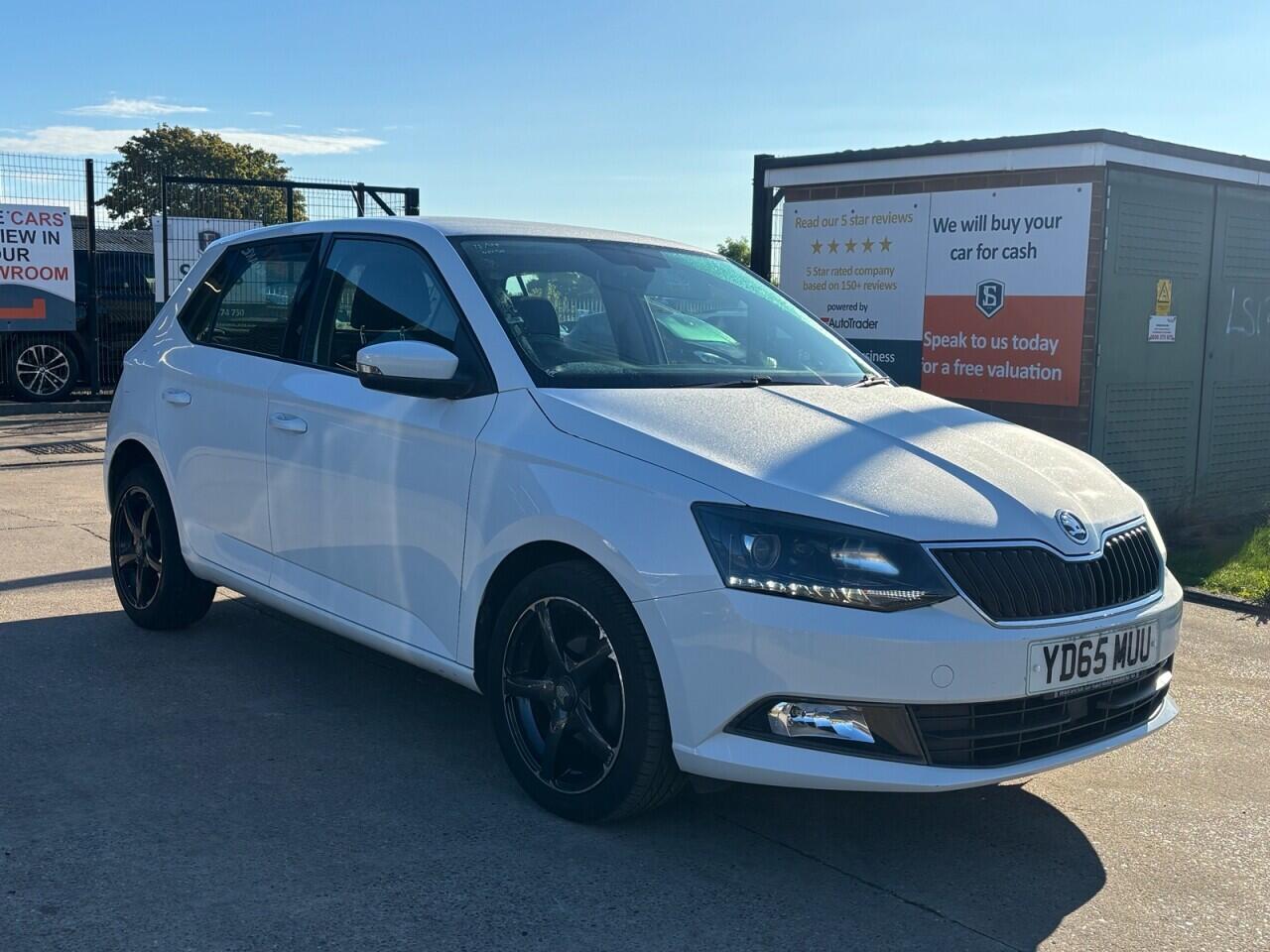 2015 Skoda Fabia in White for sale