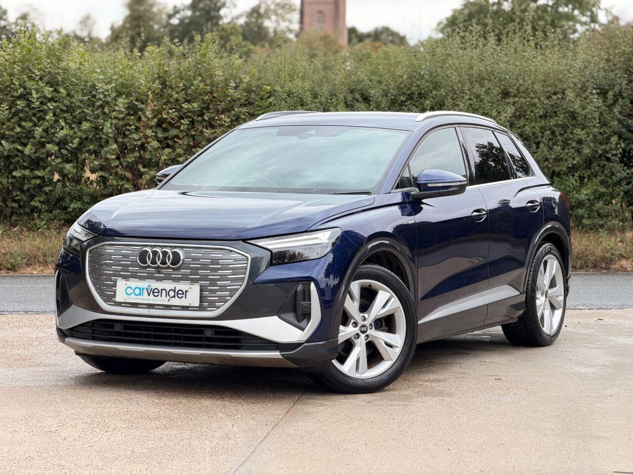Audi Q4 E-Tron view 3