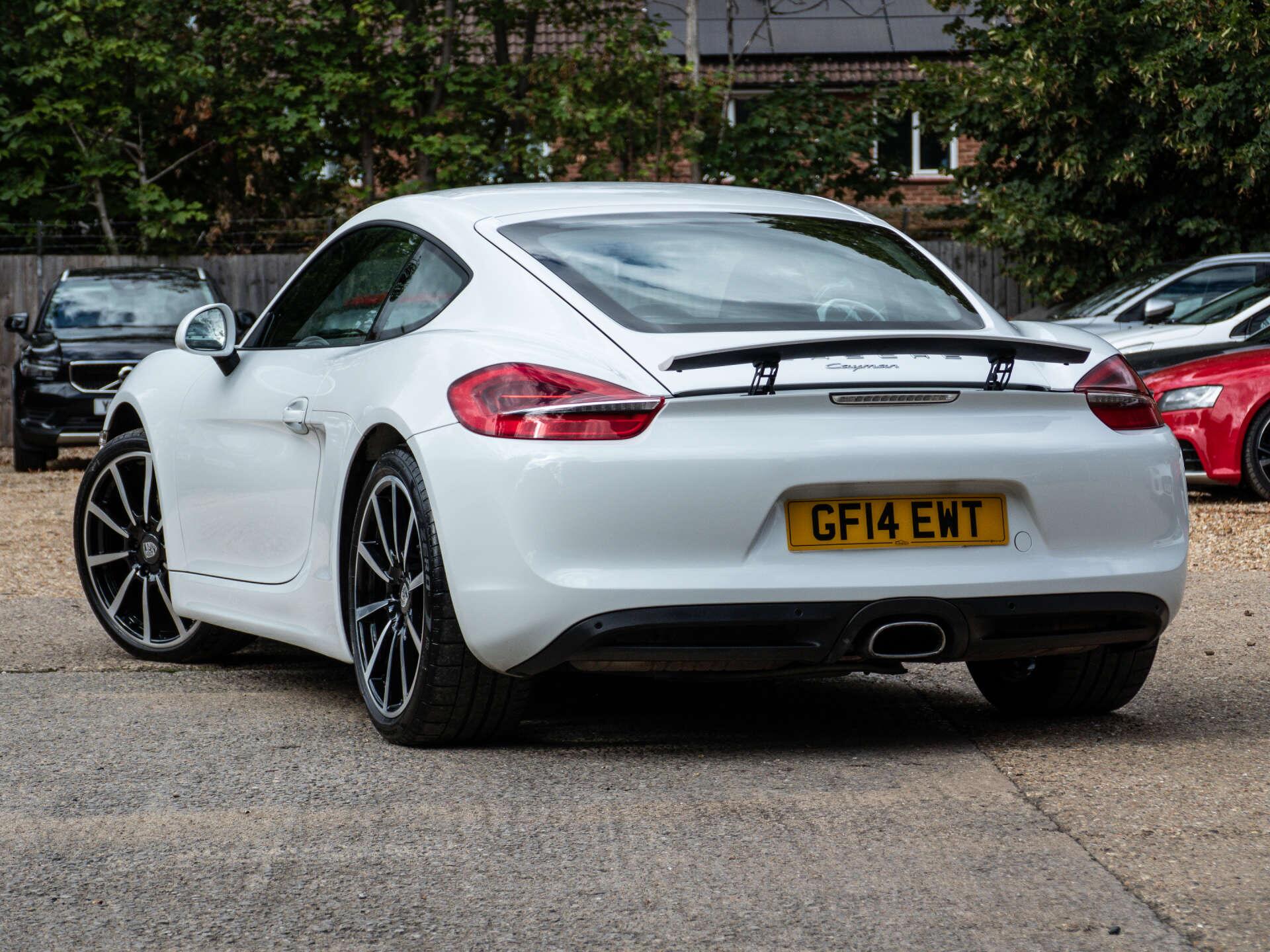 Porsche Cayman view 2