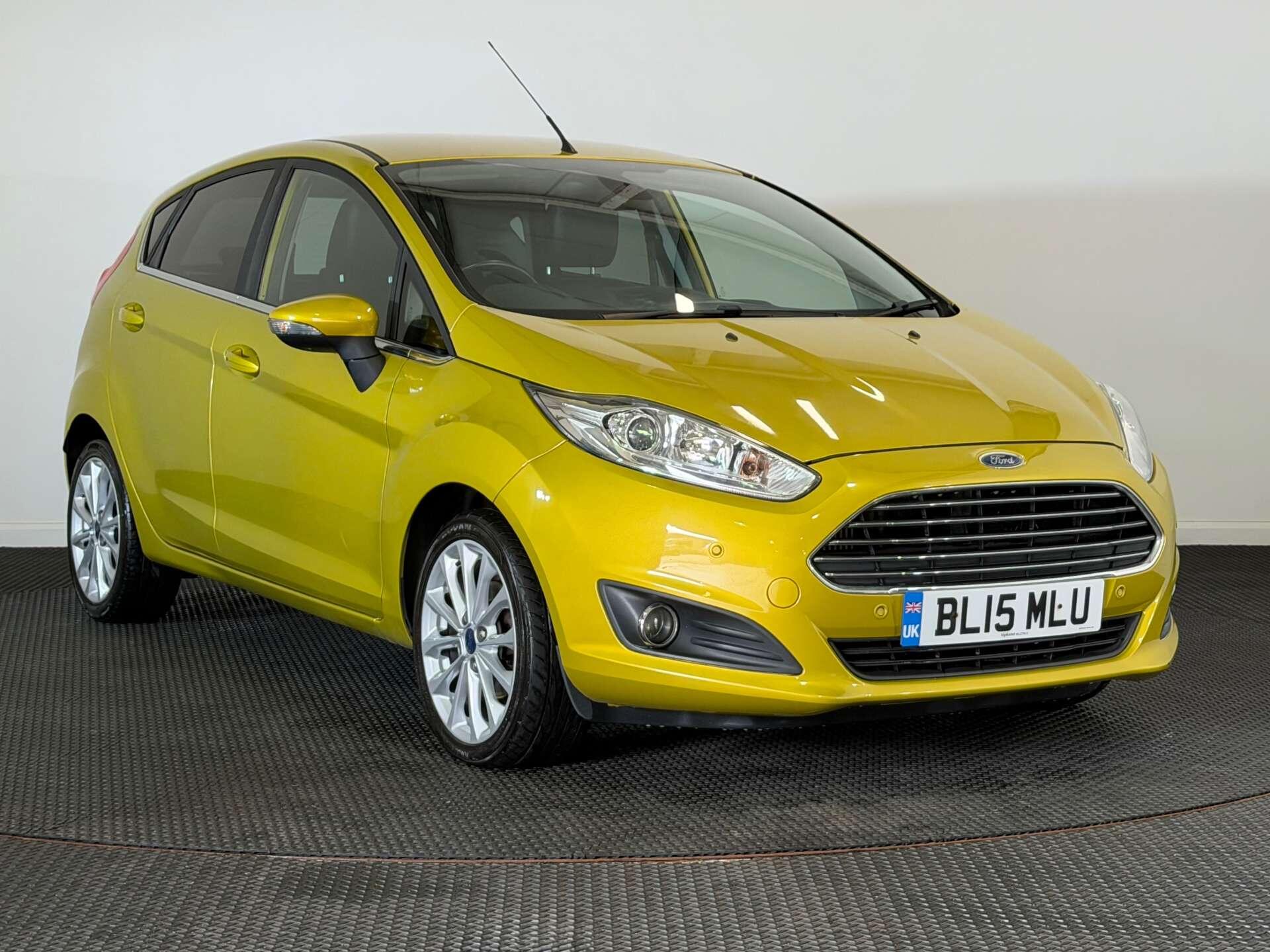 2015 Ford Fiesta in Yellow for sale