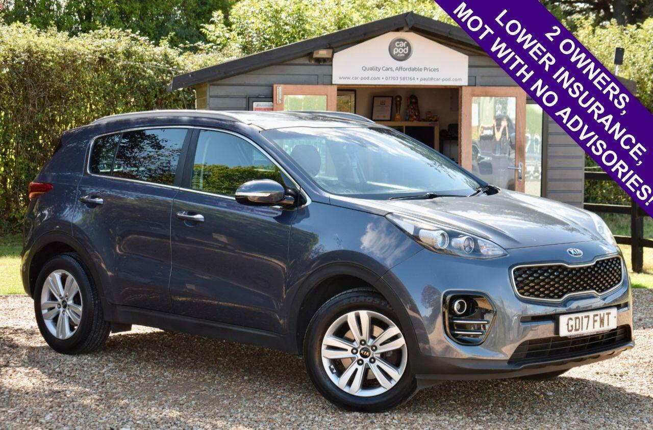 2017 Kia Sportage in Blue for sale