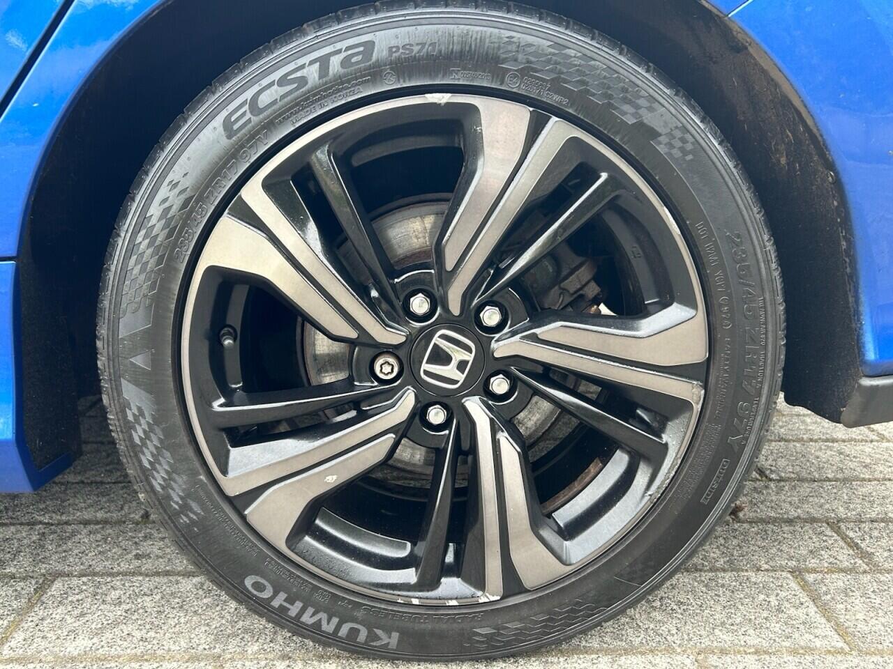 Honda Civic view 45