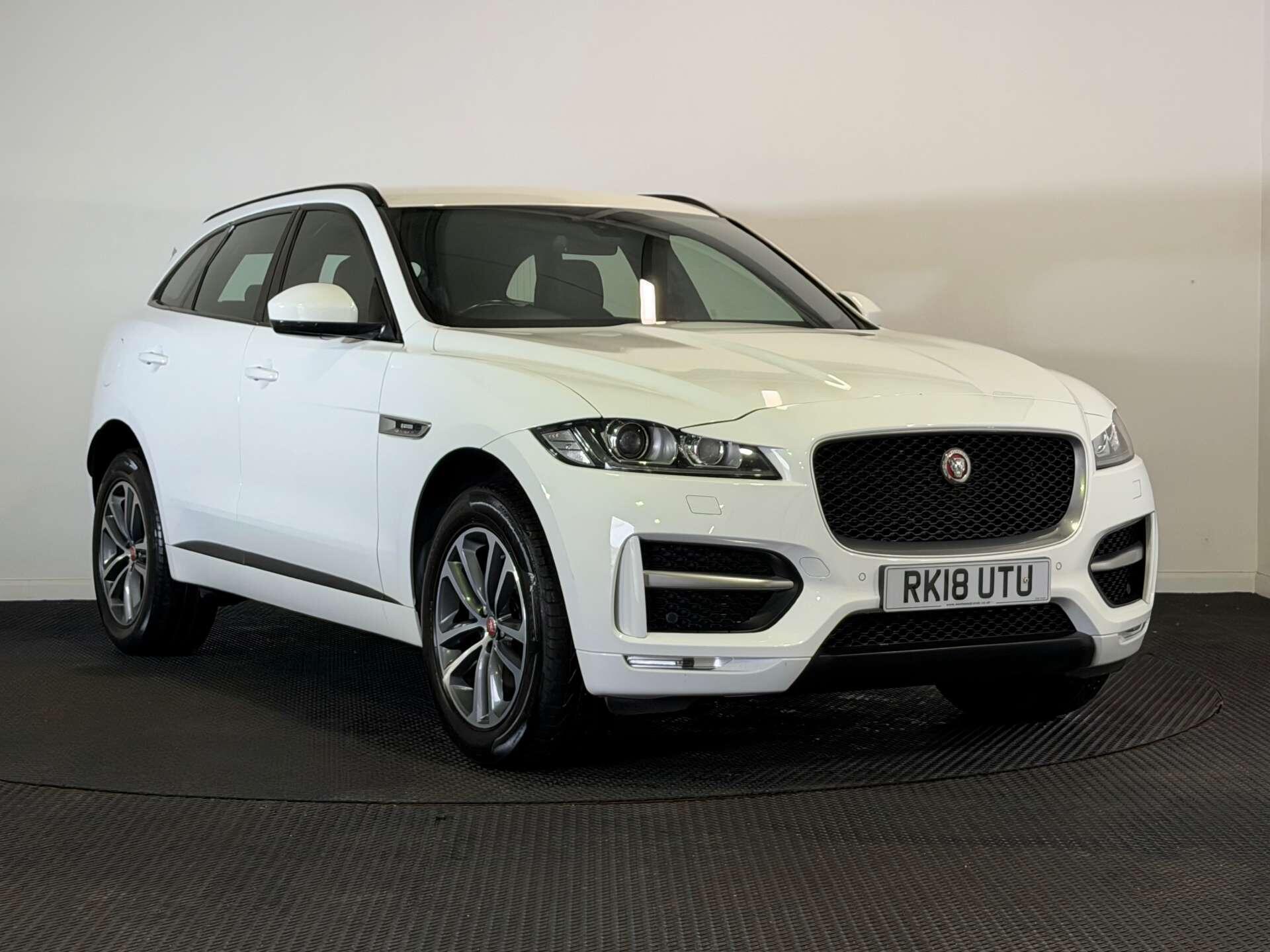 2018 Jaguar F-Pace in White for sale