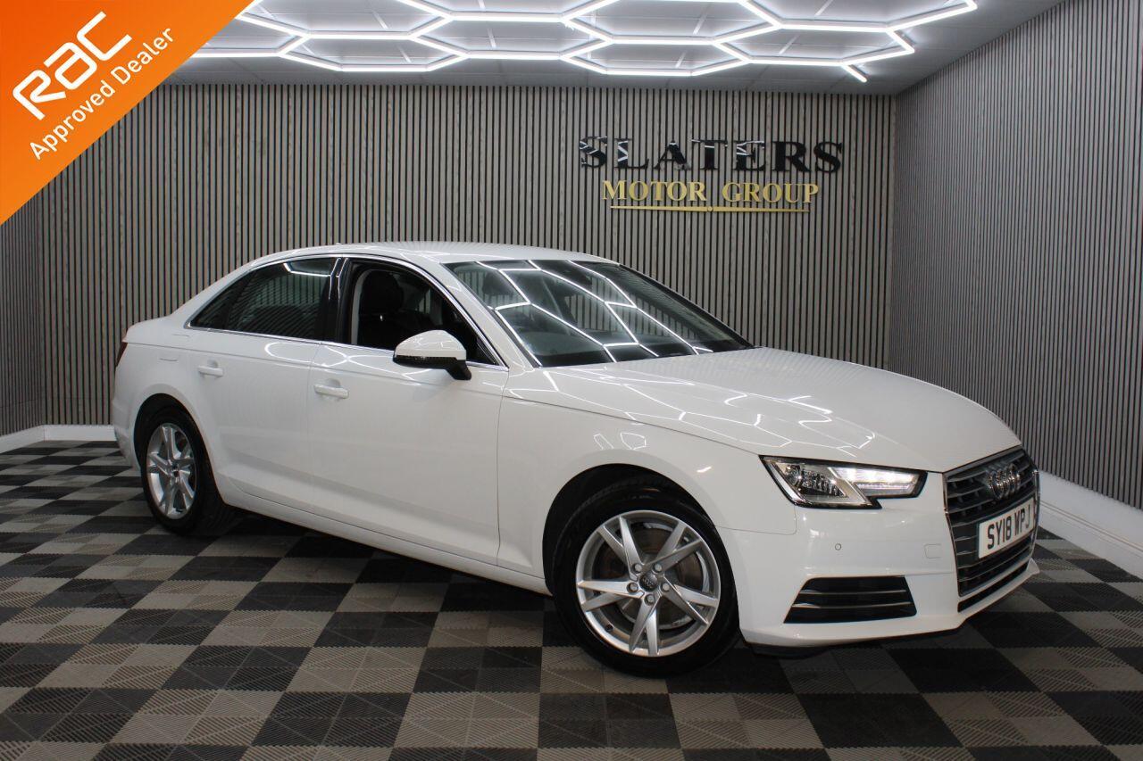 2018 Audi A4 in White for sale
