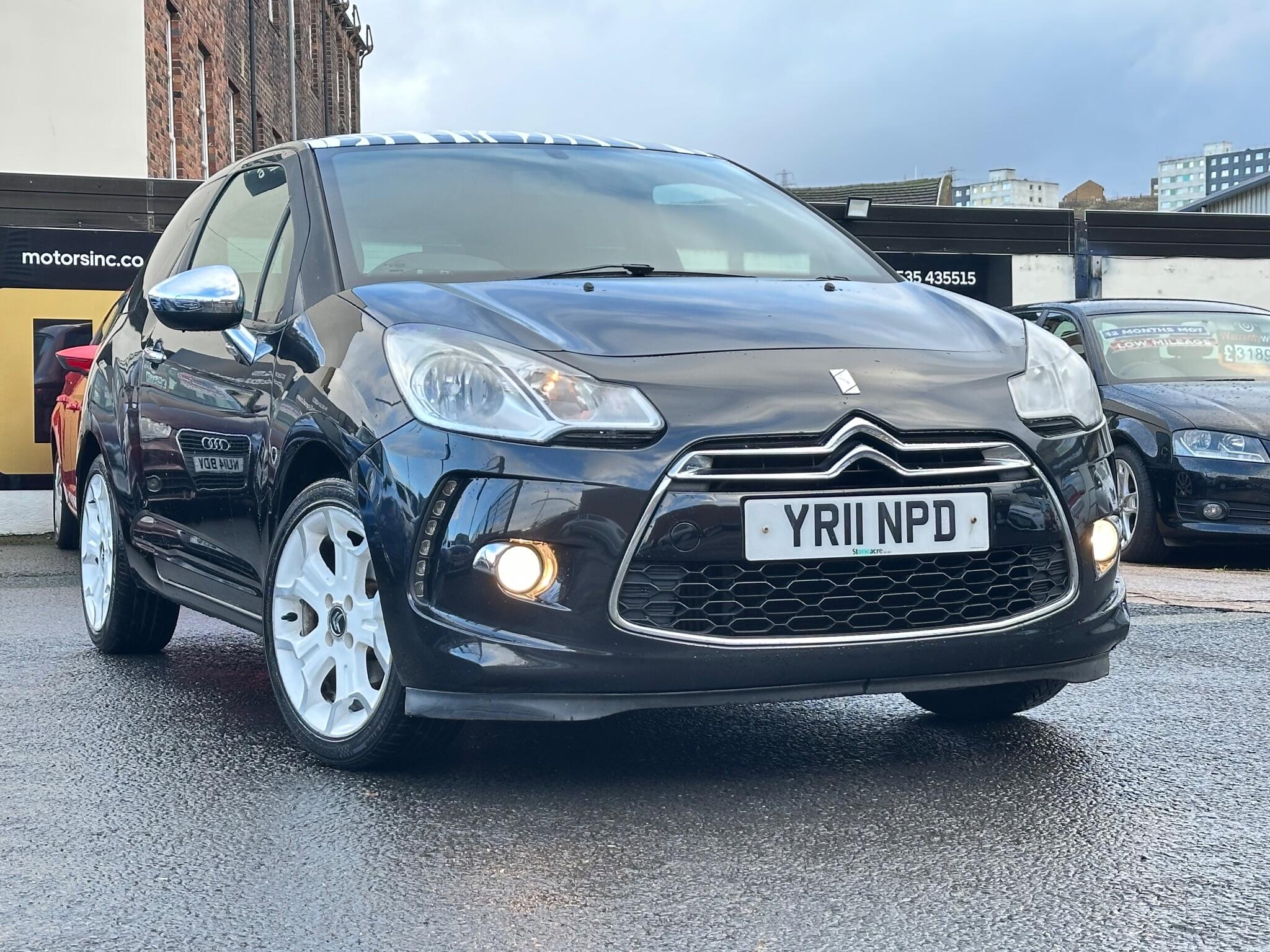 2011 Citroen DS3 1.6 HDi Black Euro 5 3dr