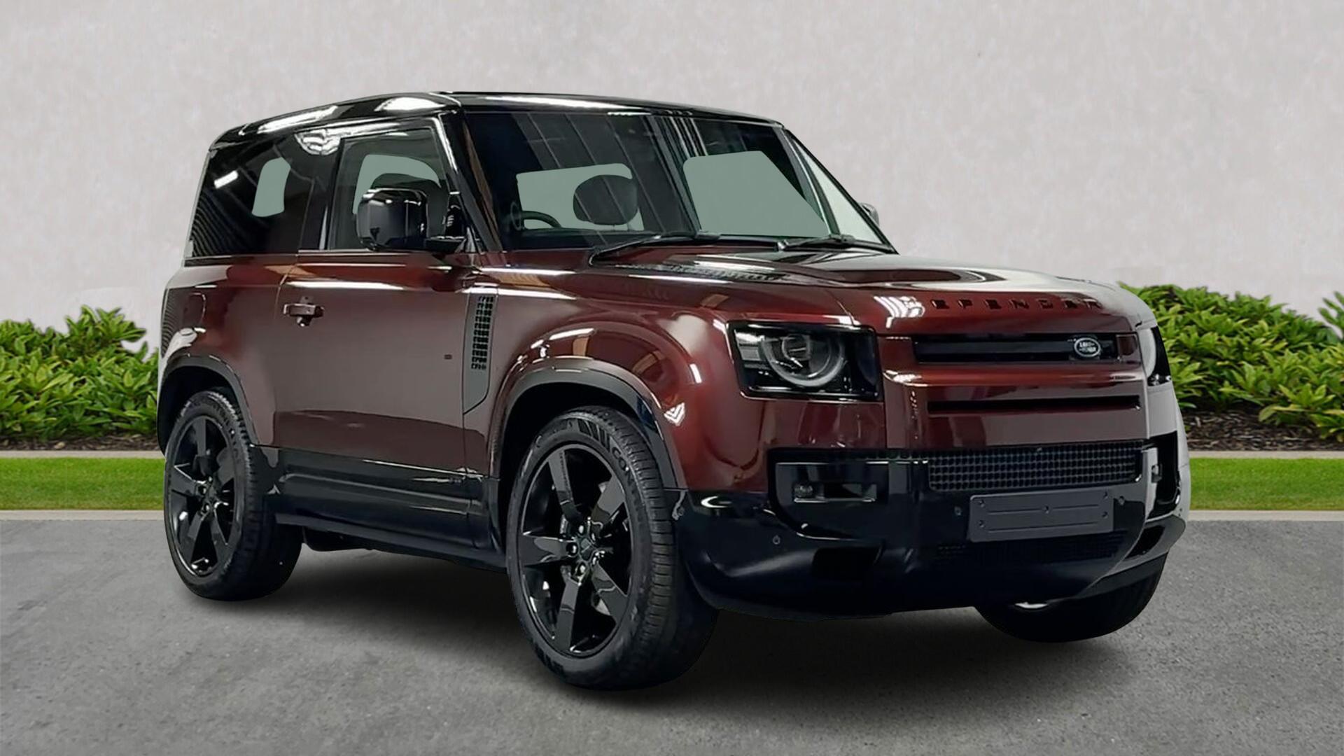 Land Rover Defender in Red for sale