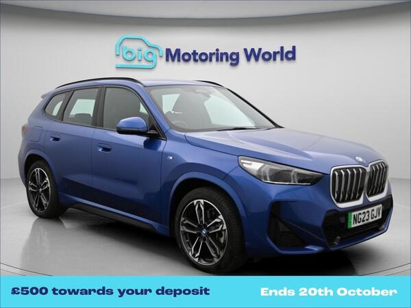 Blue 2023 BMW iX1 Estate All-wheel drive Automatic