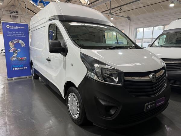 White 2019 Vauxhall Vivaro Van Manual