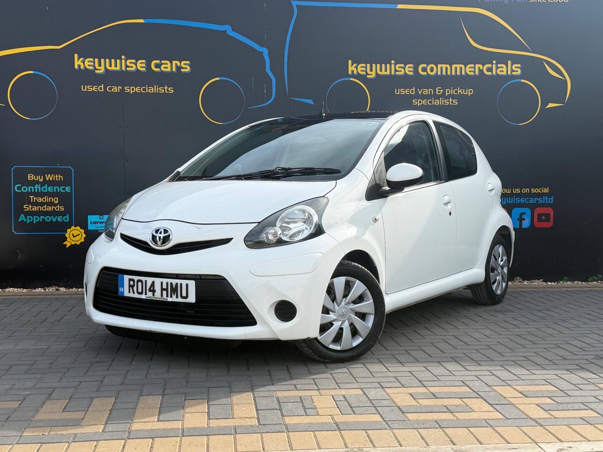 2014 Toyota Aygo in White for sale