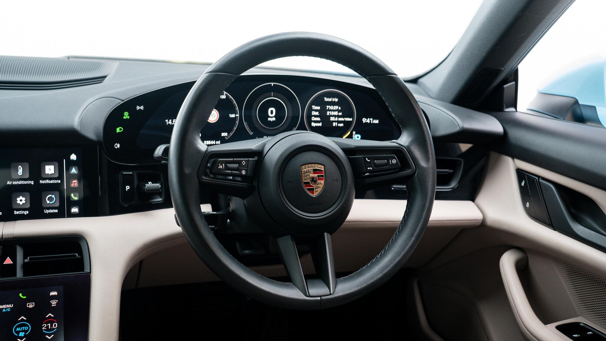 Porsche Taycan view 19
