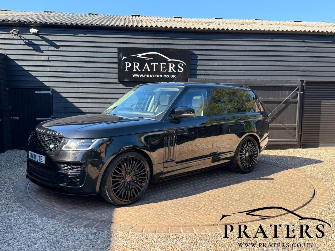 2018 Land Rover Range Rover in Black for sale