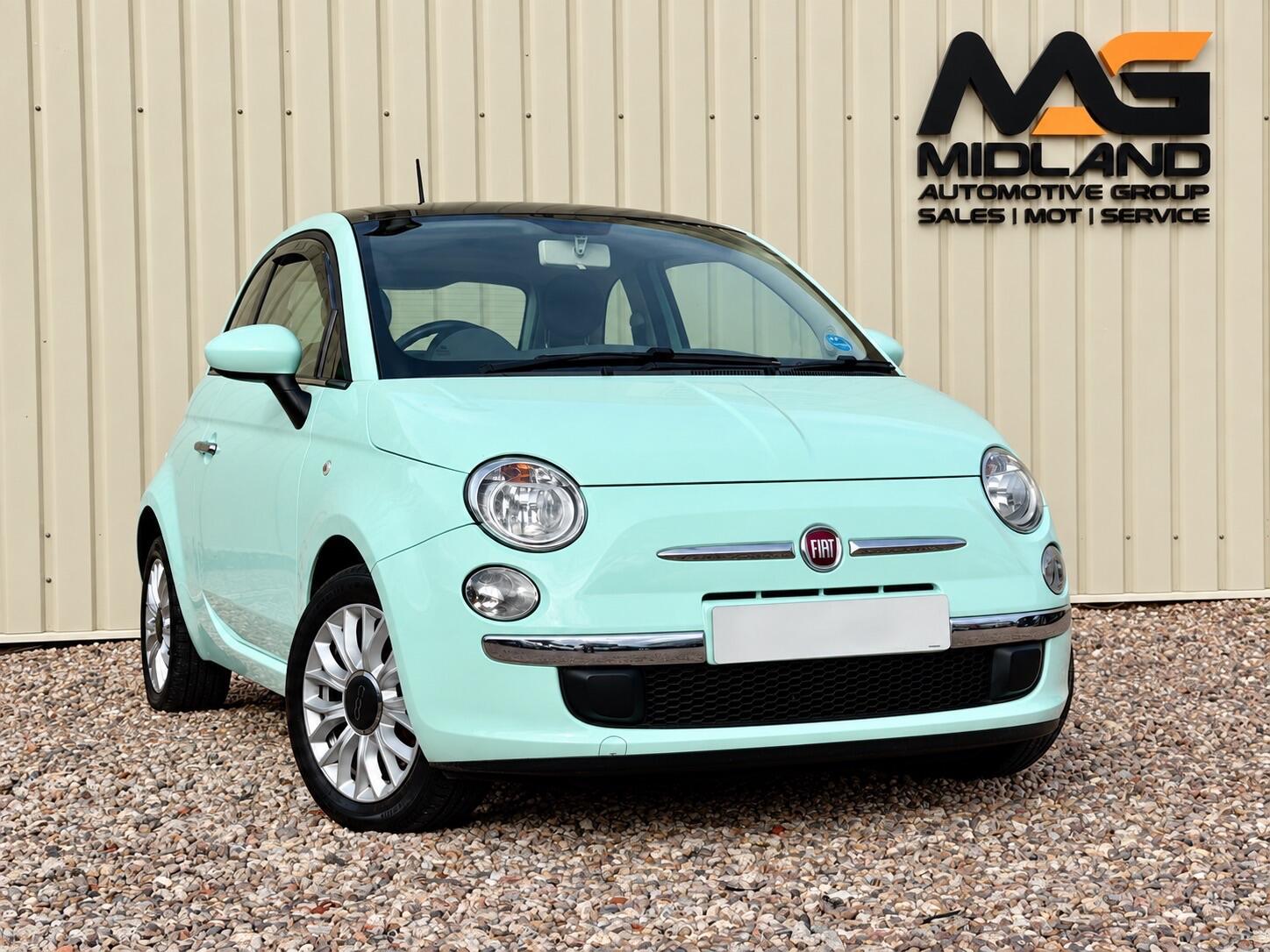 2014 Fiat 500 in Green for sale