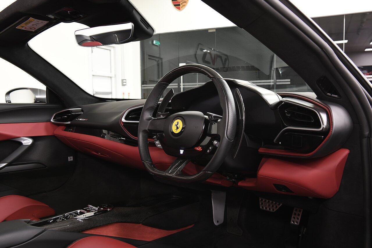Ferrari 296 view 4