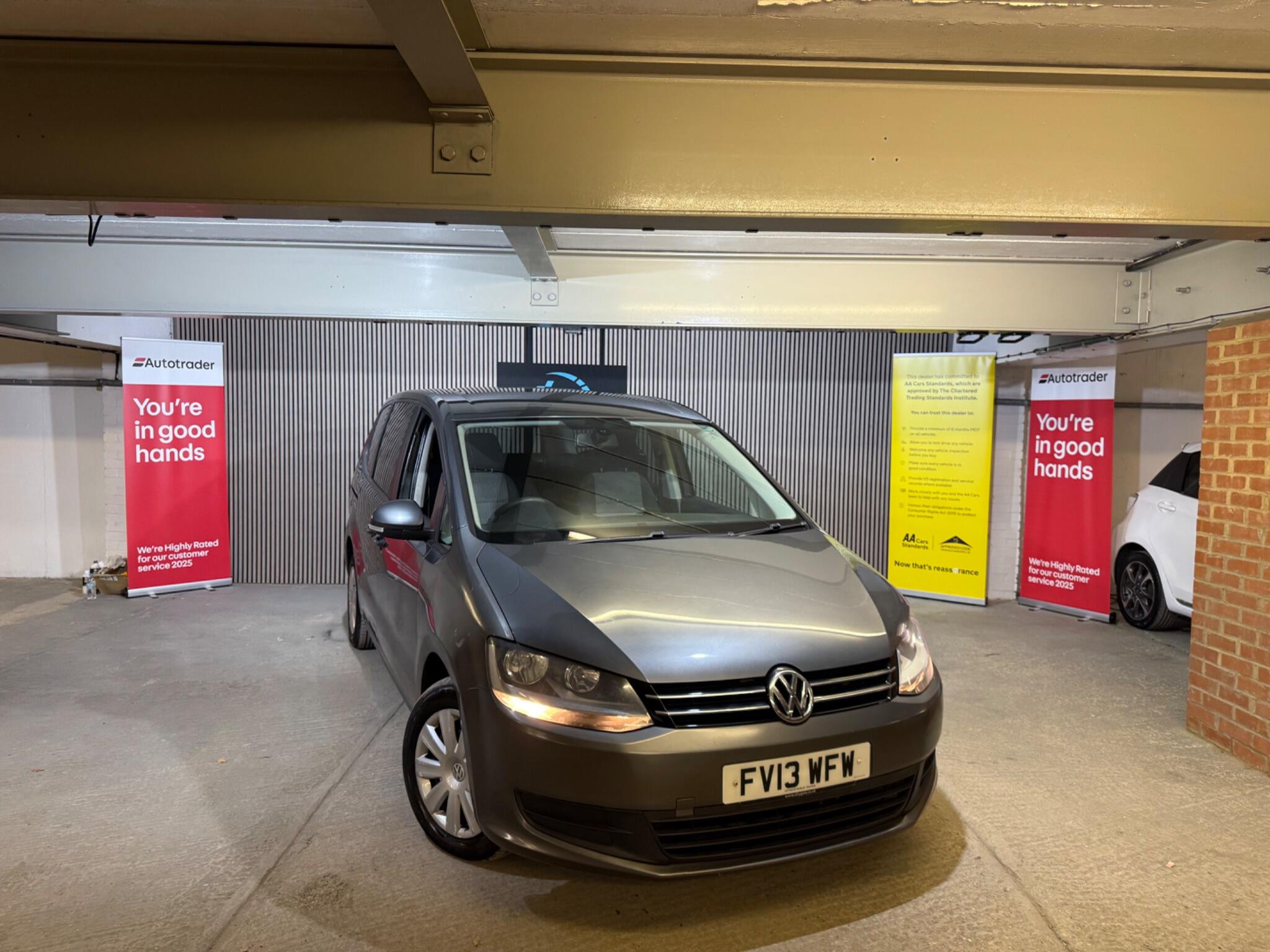 2013 Volkswagen Sharan 2.0 TDI BlueMotion Tech S DSG Euro 5 (s/s) 5dr • 139,000 miles image 1