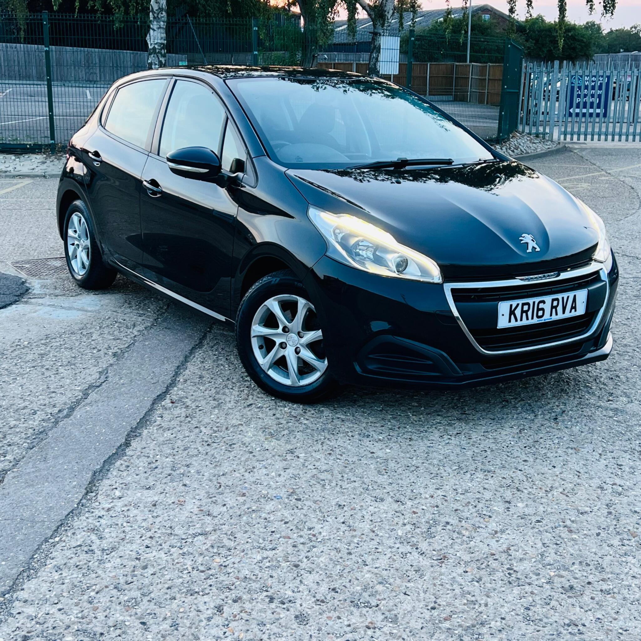 2016 Peugeot 208 in Black for sale