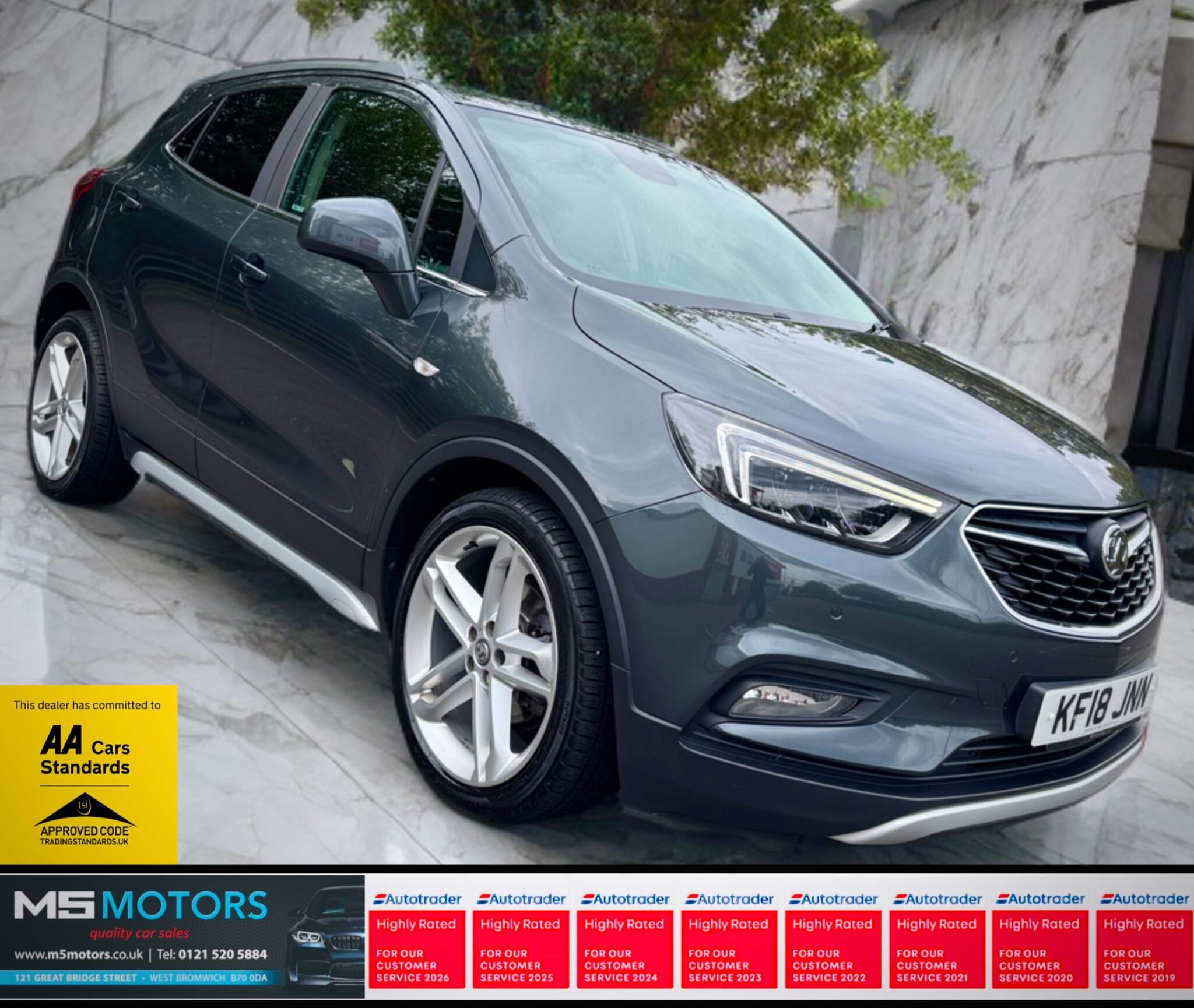 2018 Vauxhall Mokka X in Grey for sale