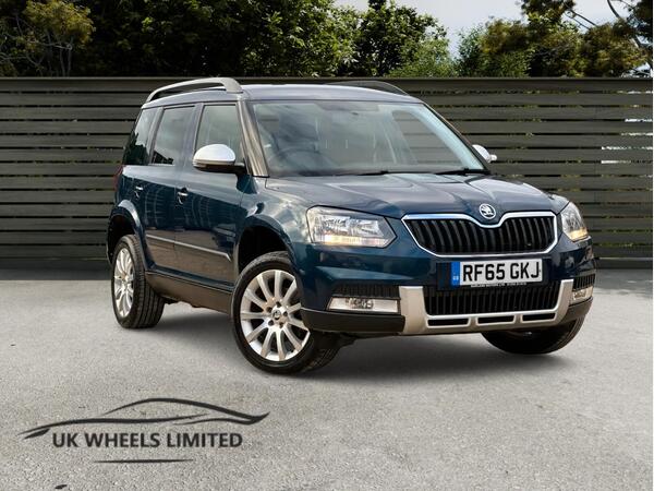 Blue 2015 Skoda Yeti Outdoor Estate Front-wheel drive Automatic
