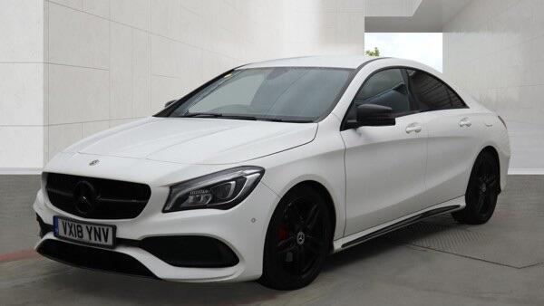 2018 Mercedes-Benz CLA in White for sale