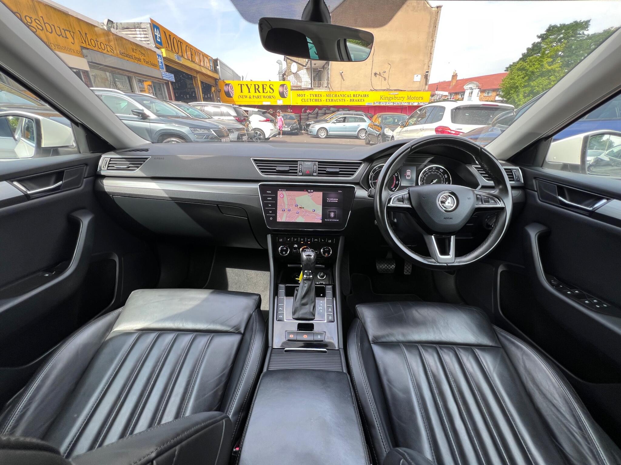Skoda Superb view 2