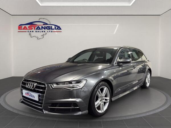 Grey 2017 Audi A6 Estate Front-wheel drive Automatic
