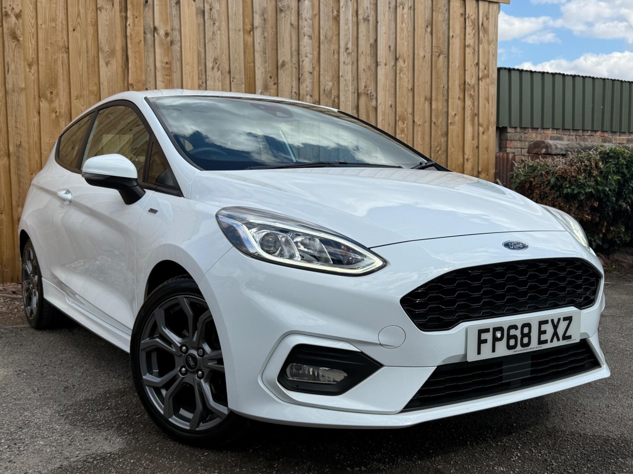 2018 Ford Fiesta in White for sale