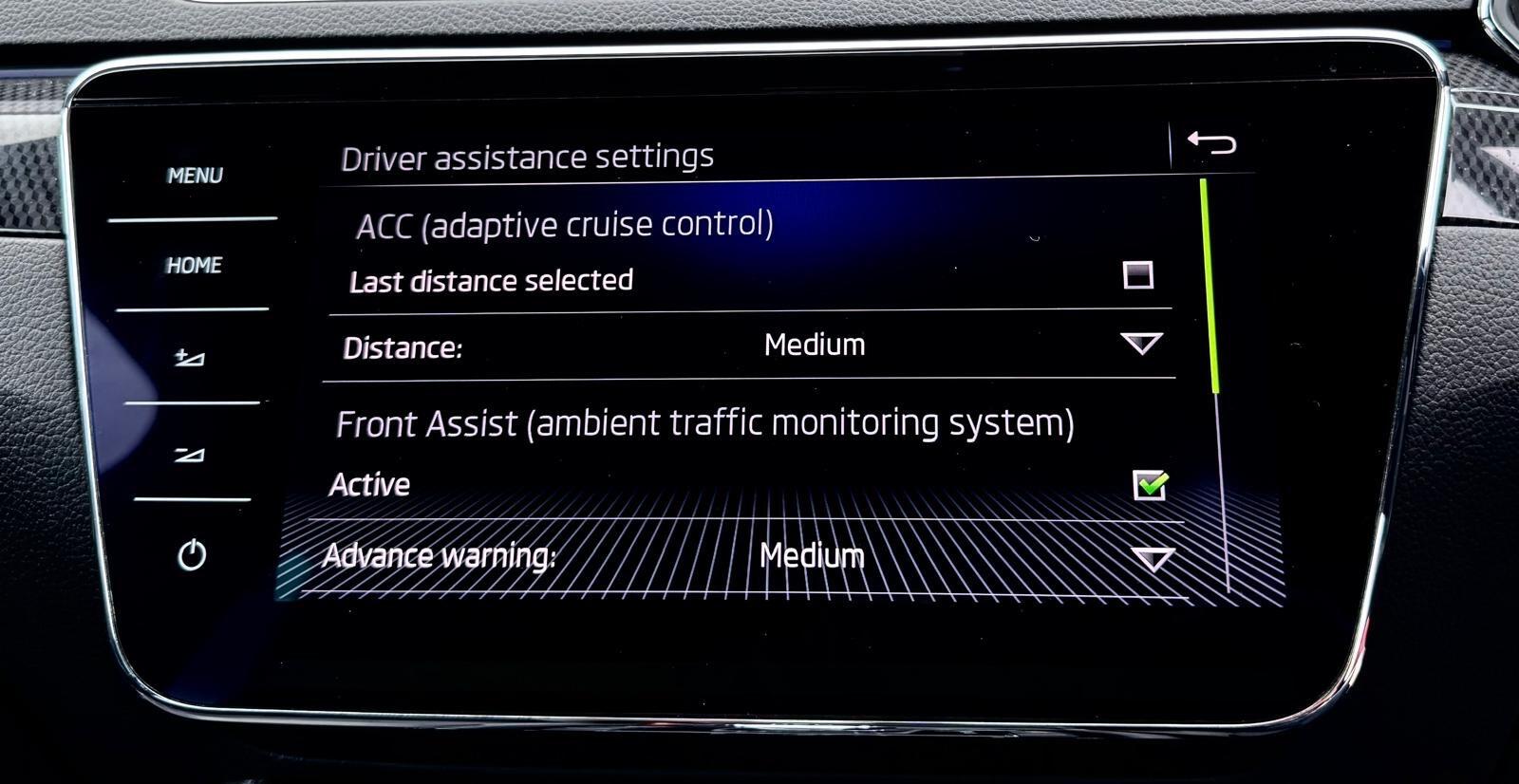 Skoda Superb view 90