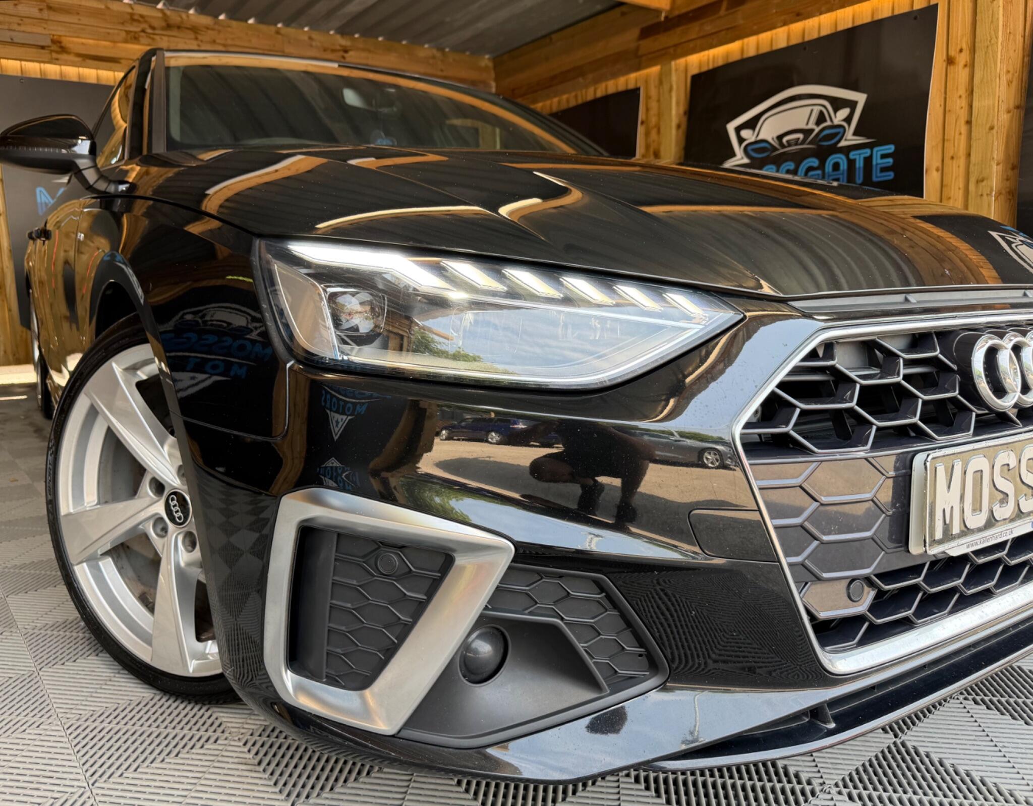 Audi A4 view 2