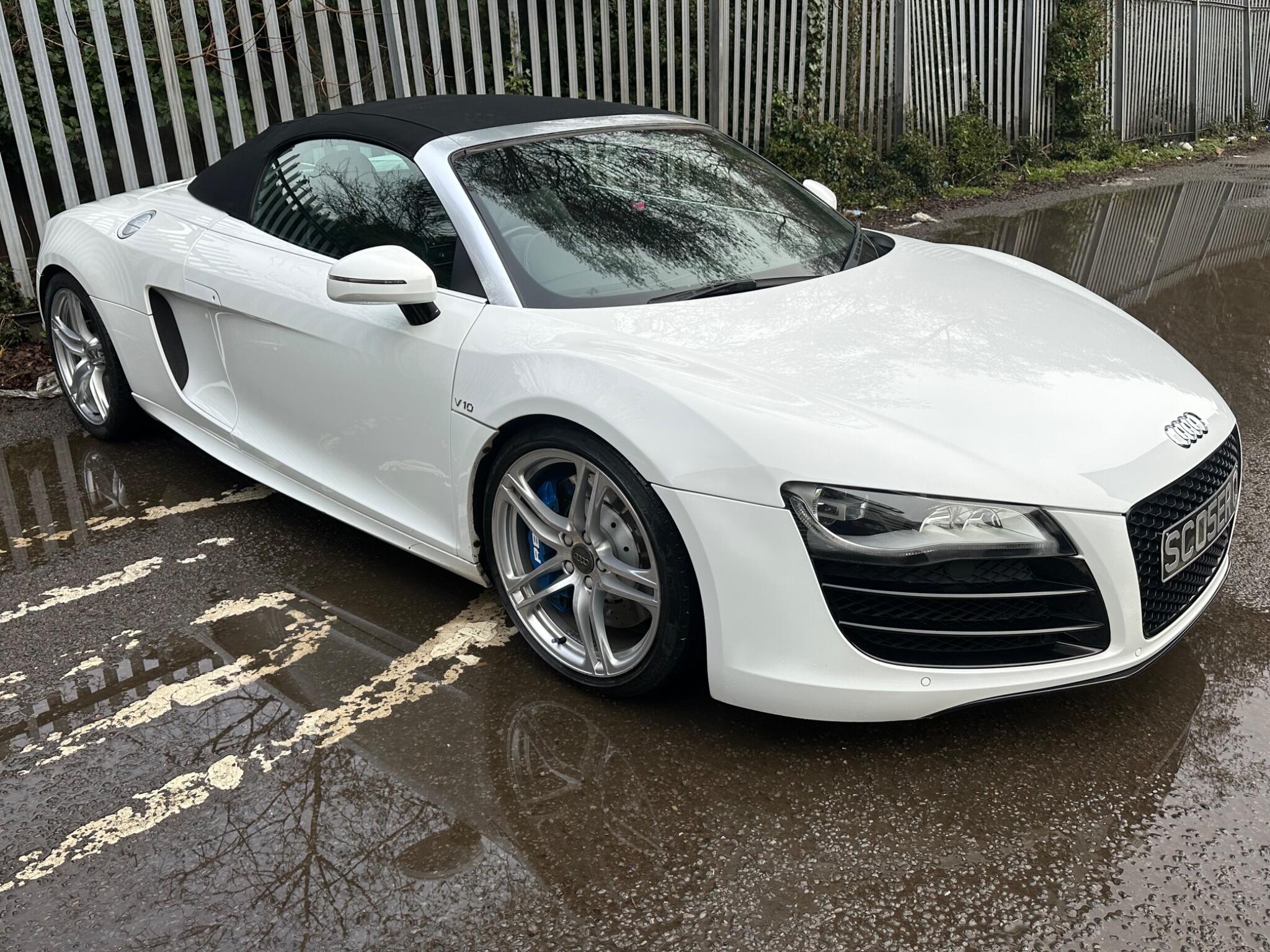 2012 Audi R8 in White for sale