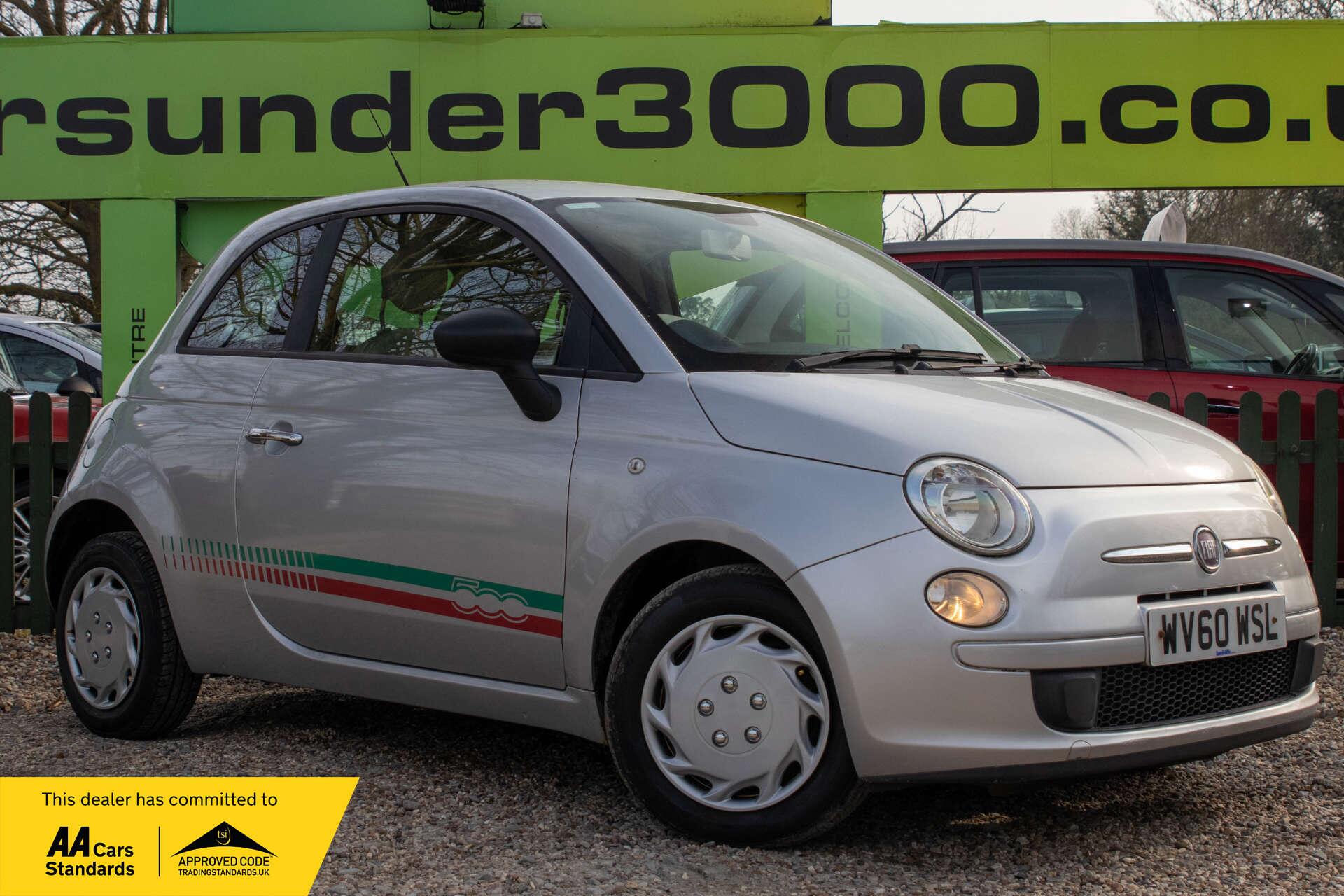 2010 Fiat 500 in Silver for sale