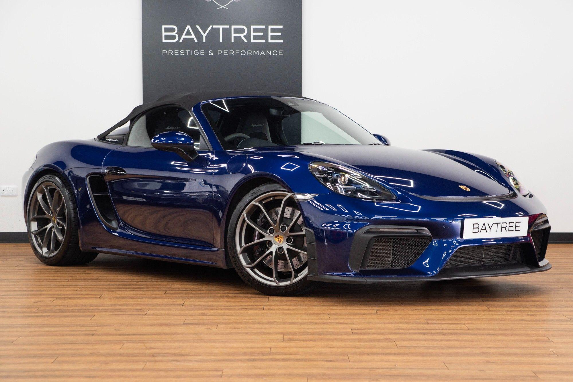 Porsche 718 Spyder view 7