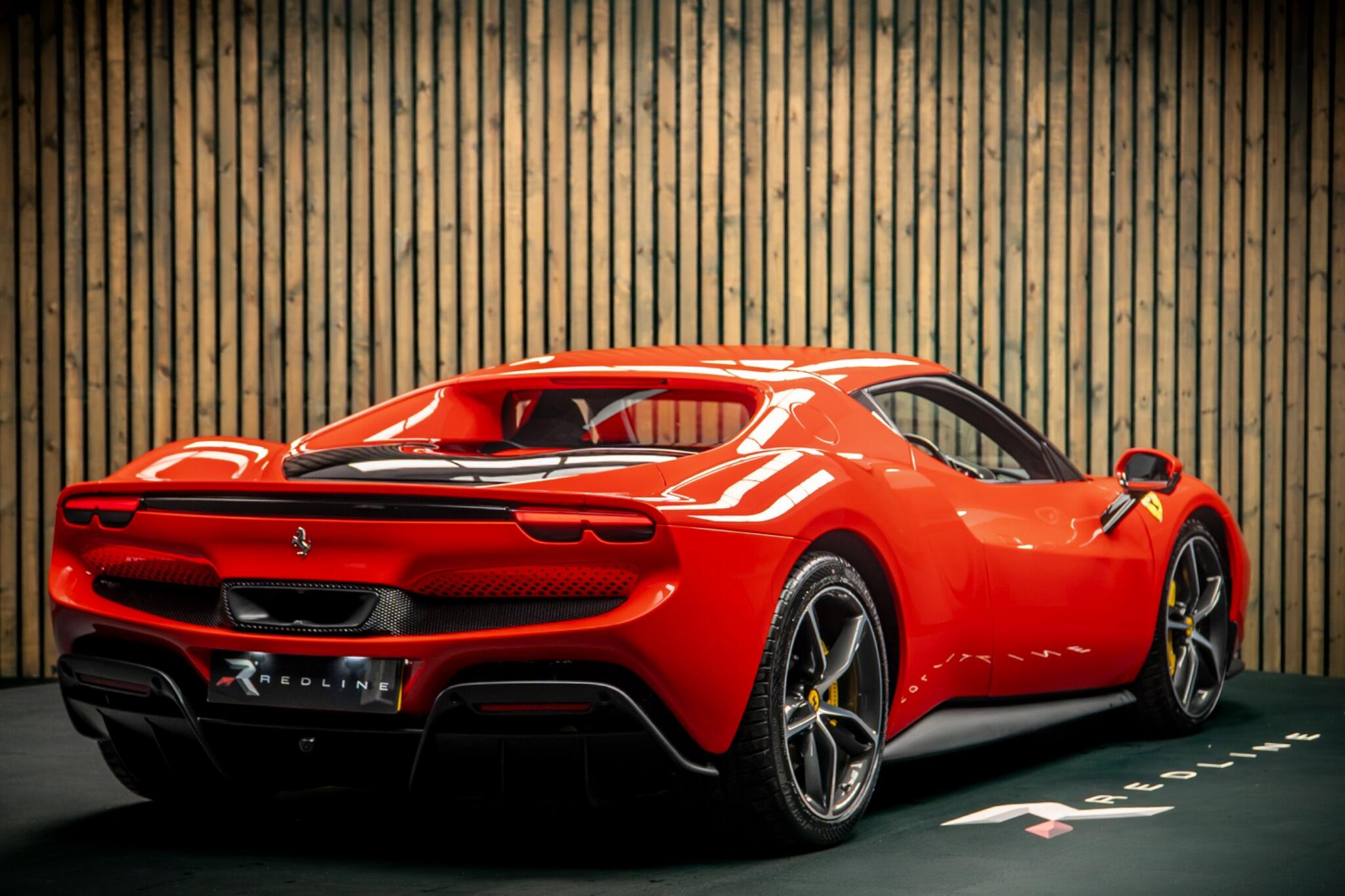Ferrari 296 view 4