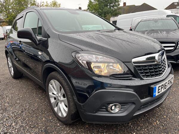 Black 2016 Vauxhall Mokka Hatchback Front-wheel drive Automatic