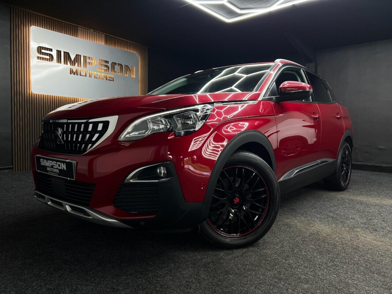 2018 Peugeot 3008 in Red for sale