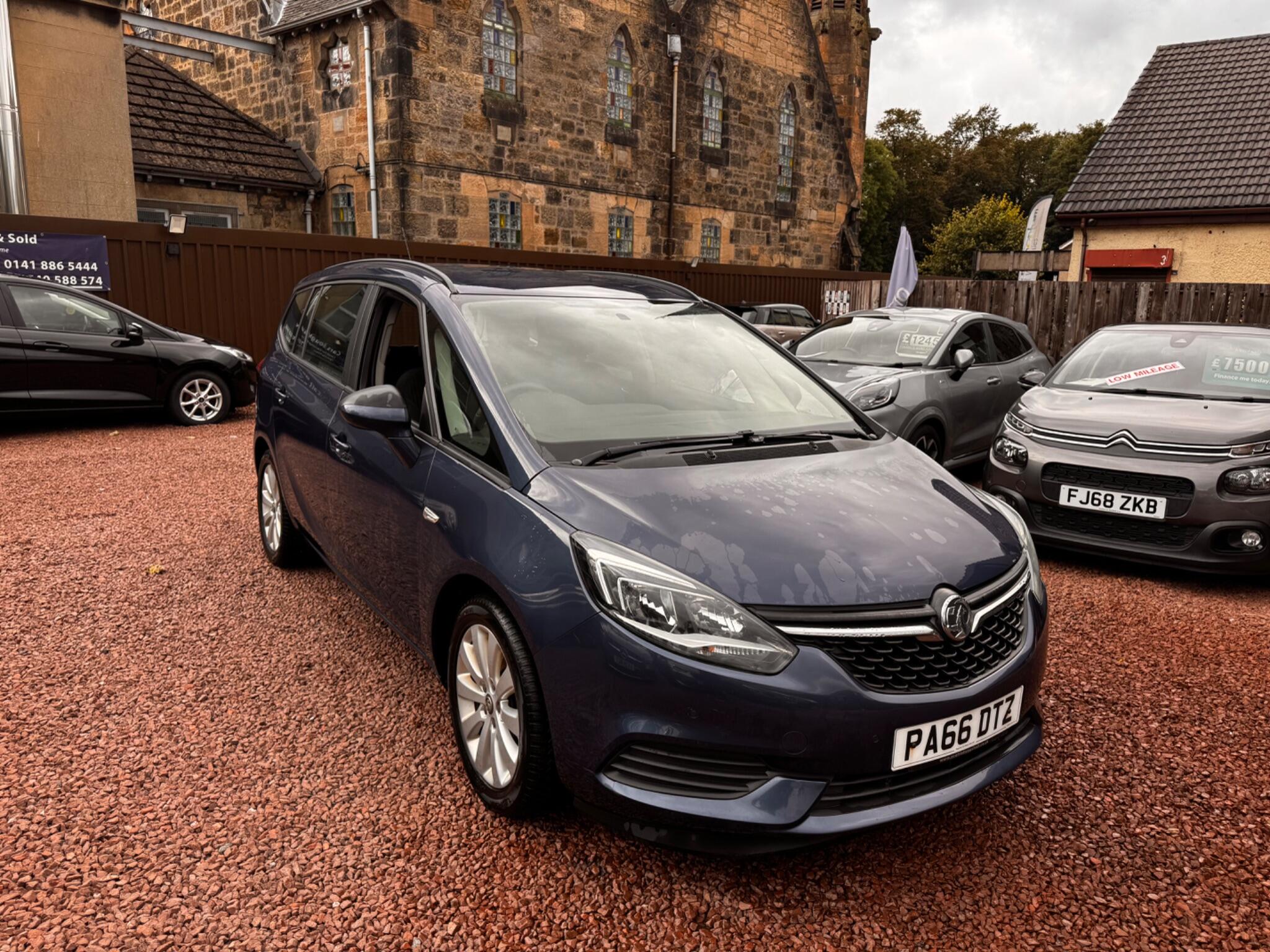 2017 Vauxhall Zafira Tourer in Blue for sale