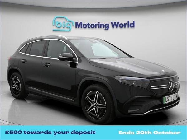 Black 2023 Mercedes-Benz EQA Hatchback All-wheel drive Automatic