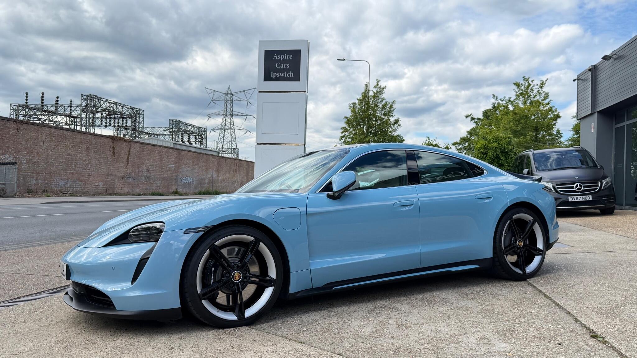 Porsche Taycan view 2