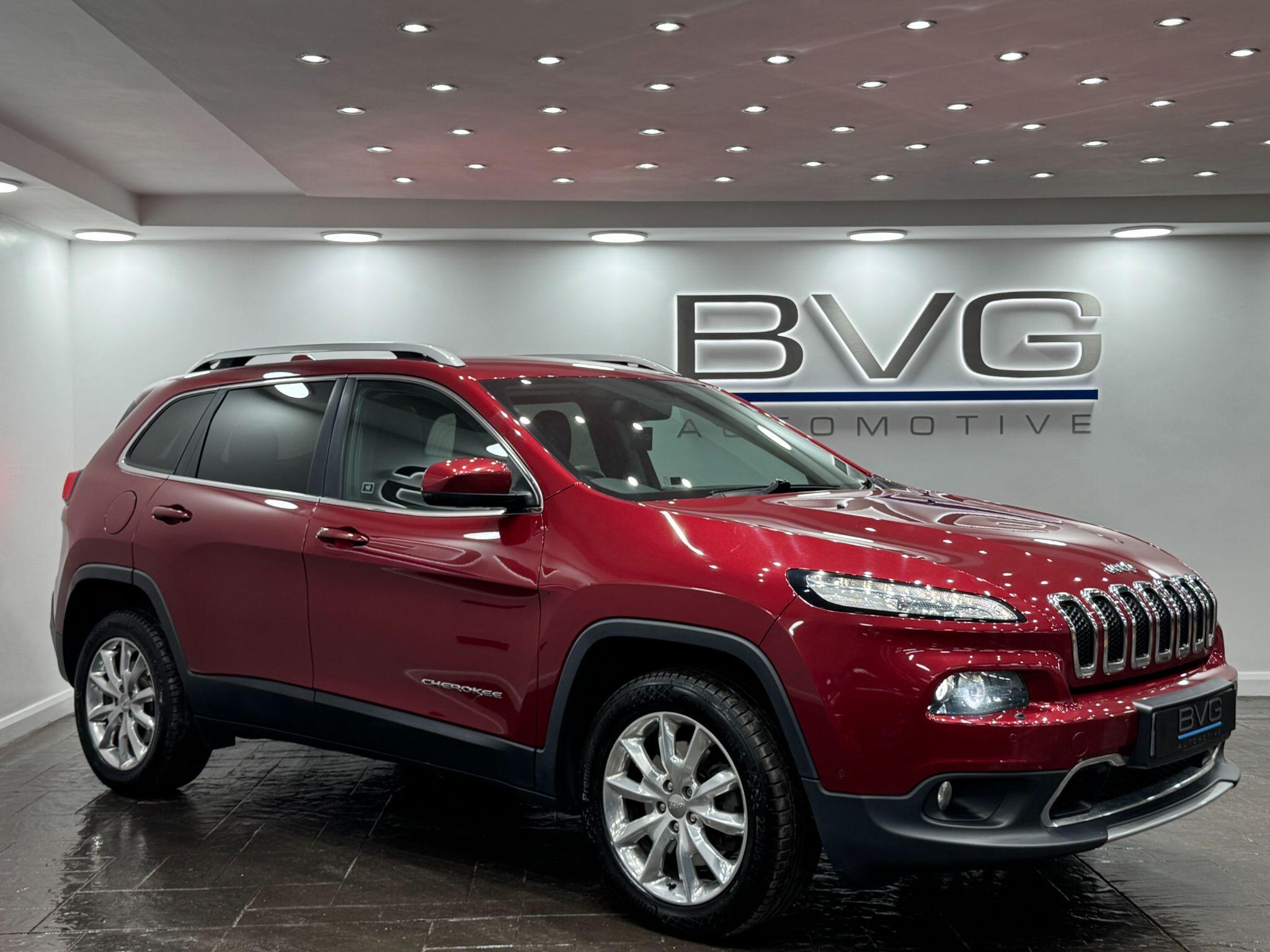 2017 Jeep Cherokee in Red for sale
