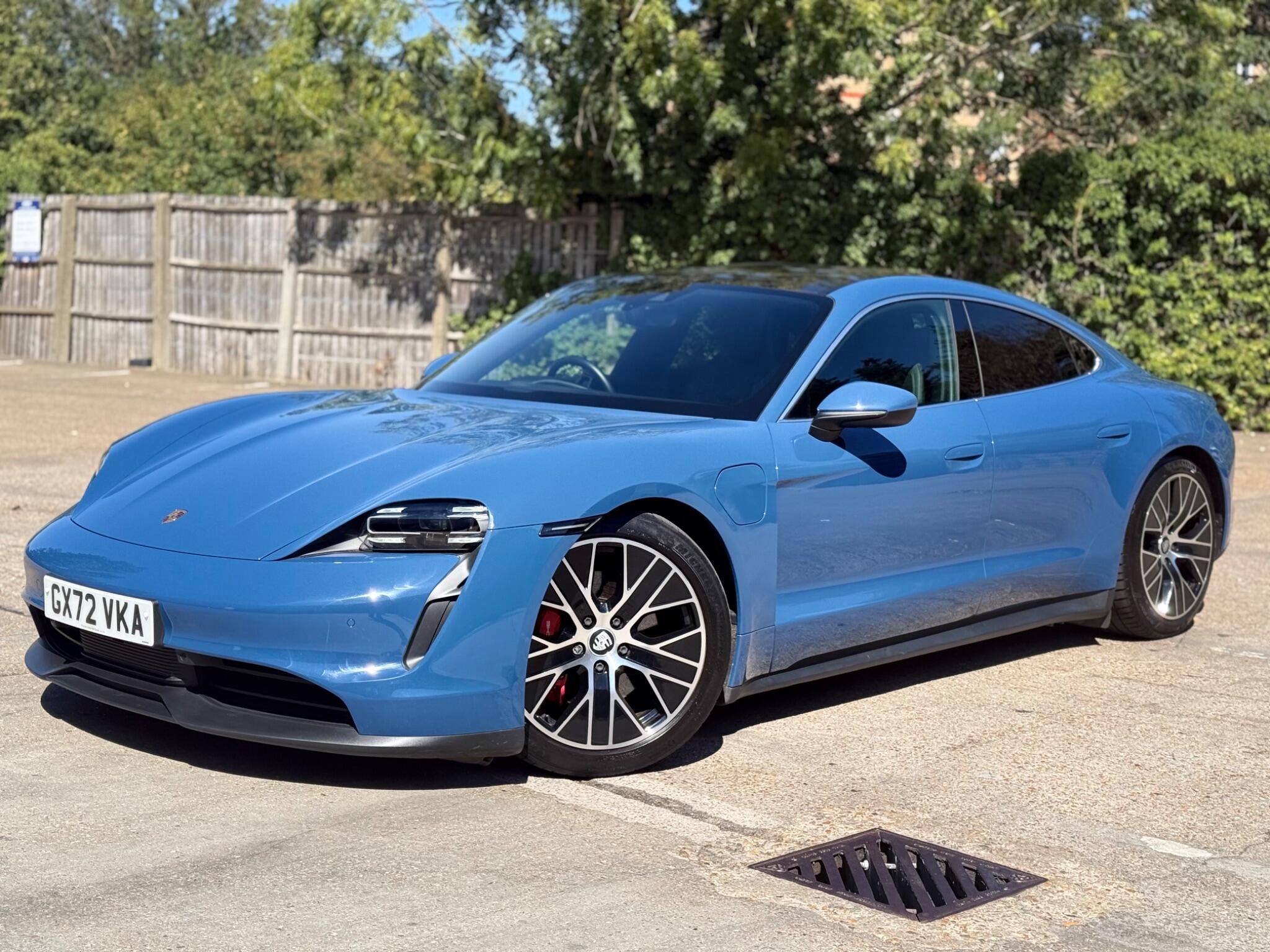 Porsche Taycan view 3